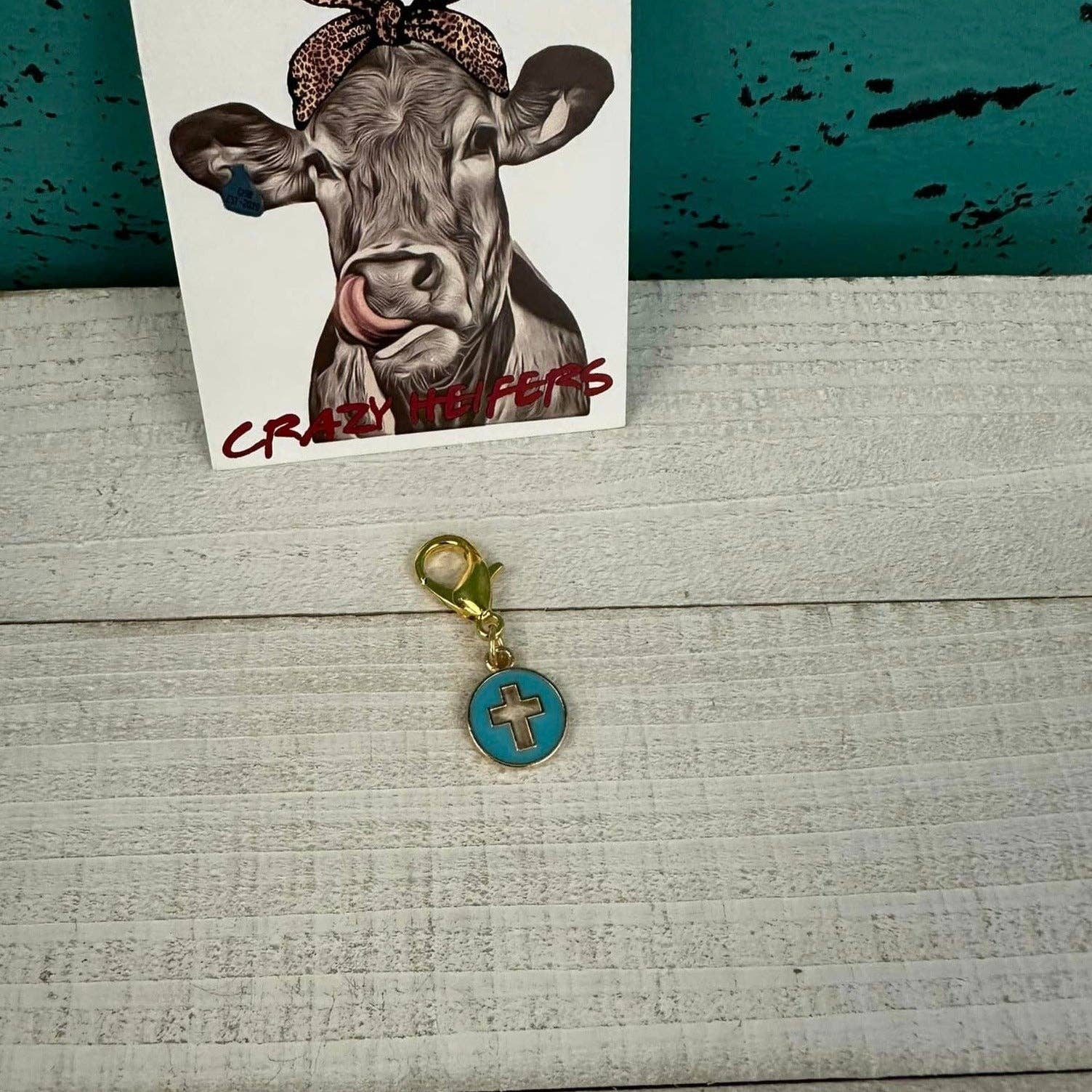 Crazy Heifers Wholesale - Wholesale Individual Charm/Pendant - Clip-on Charms Gold Tone V283