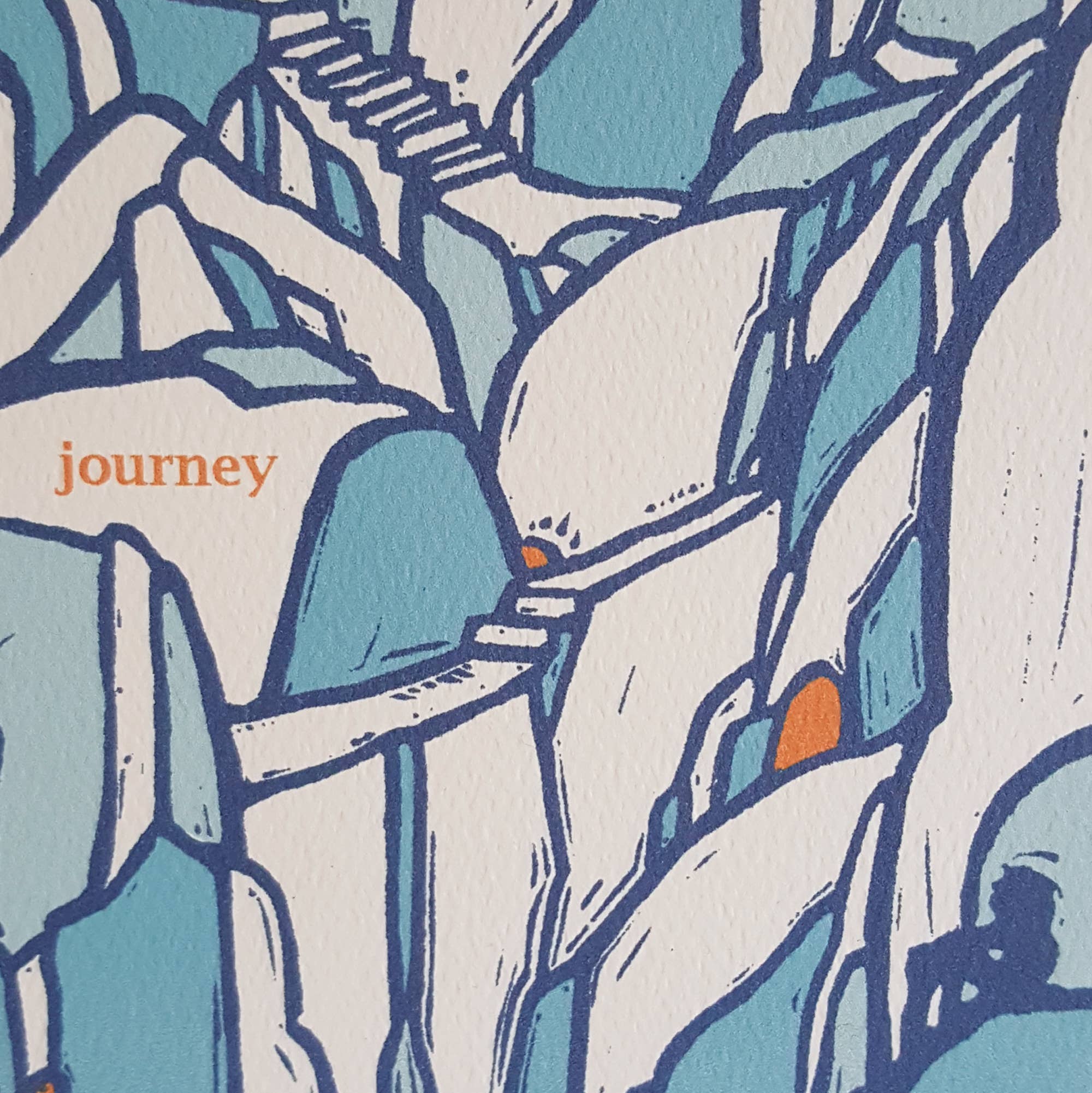 Little Green - Vente Carte de remise de diplôme - Carte de vœux Journey pour la remise des diplômes ou la retraite2