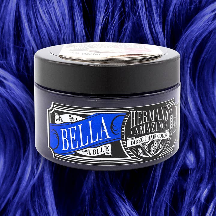 Herman's Amazing – Engroshandel Hårfarve – Bella Blue Vegansk Semi-Permanent Hårfarve