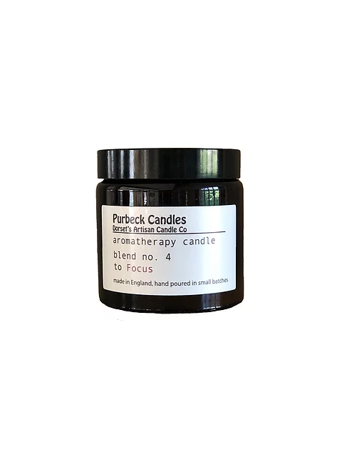 Purbeck Candles – wholesale Jar/filled candle – Aromatherapy Range Candle in Jar - To Focus0