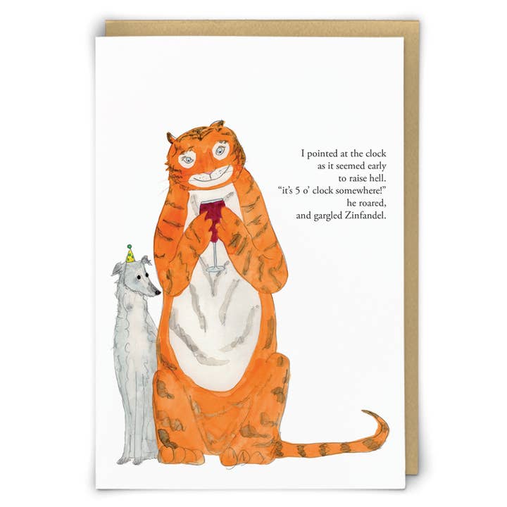 Tiger & Hund för wholesale av Redback Cards UK