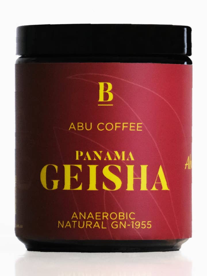 Panama Geisha Natural GN-1955 - Abu Coffee 100g for wholesale by Blackboard Coffee Roasters