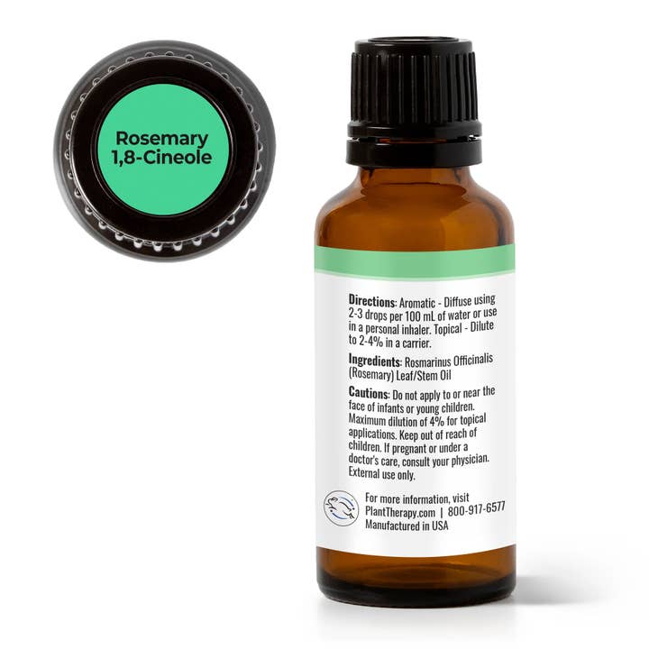Plant Therapy - Vente Huile essentielle - Huile essentielle de romarin 1,8-cinéole 30 ml