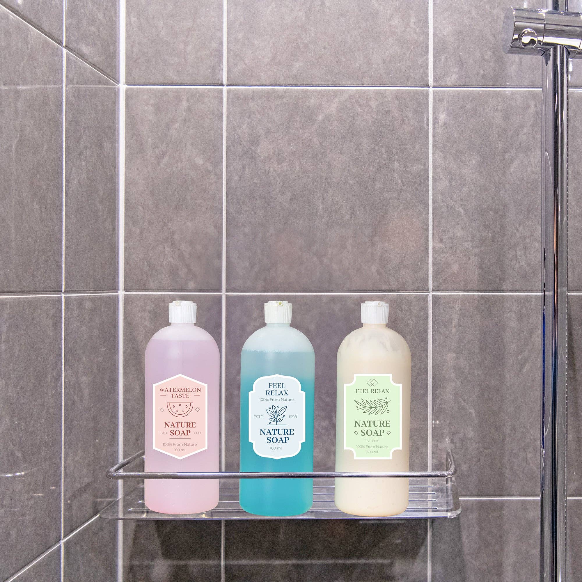 Kurated Korner - Wholesale Spray Bottle - Cornucopia 32oz Flip Top Plastic Squeeze Bottles (4pk)9