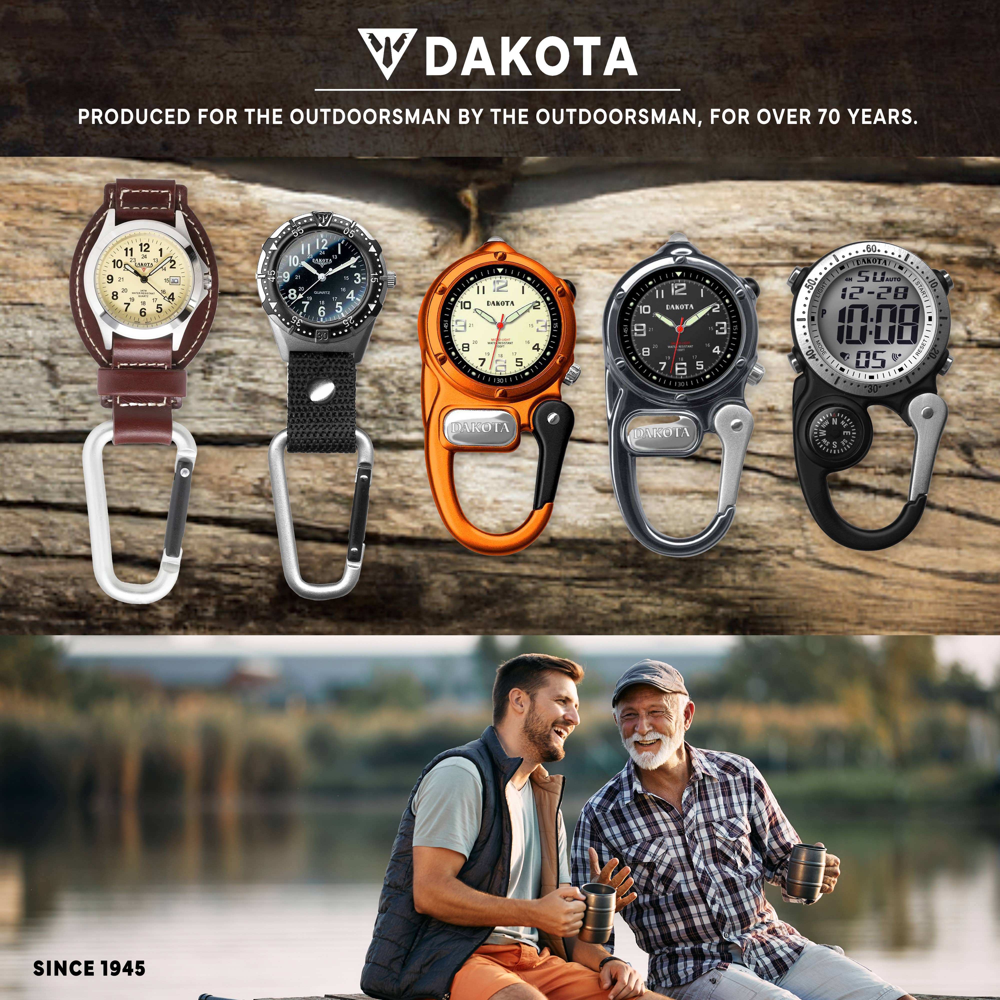 Dakota (Dakota Watch Company) - Wholesale Wrist Watch - Men's - Dakota Digital Clip – Men’s Pocketwatch, Blue7