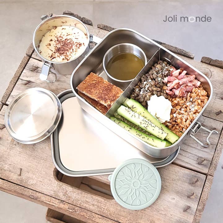 Joli Monde - Wholesale Food Storage Container - Quadrio Mini box - Little green