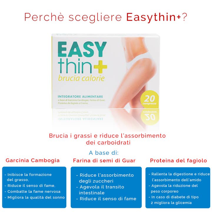 Tocas - Wholesale Oral Supplement/Vitamin - Easythin + 20 cps: Metabolic accelerator2