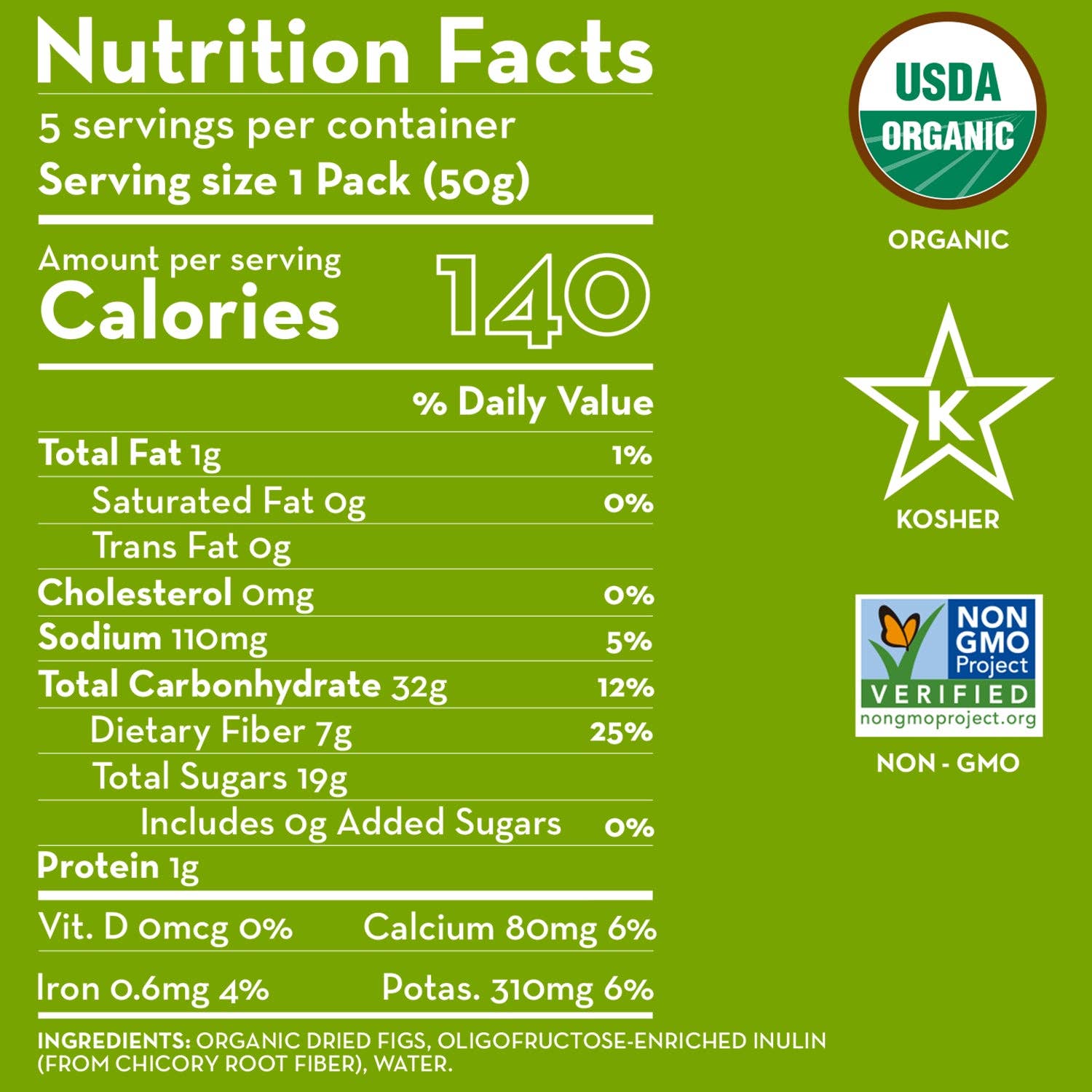 Sunny Fruit - Wholesale Dried/Dehydrated Fruit - Organic Dried Figs With Added Prebiotics - No Added Sugar 1