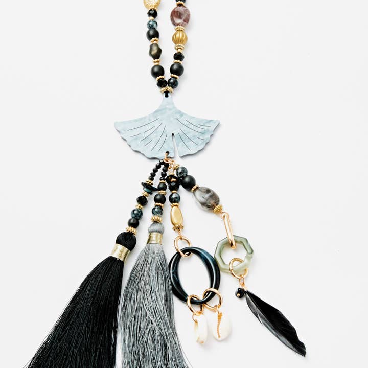 Lovelika - Wholesale Y-Neck/Lariat Necklace - Clara resin long necklace3