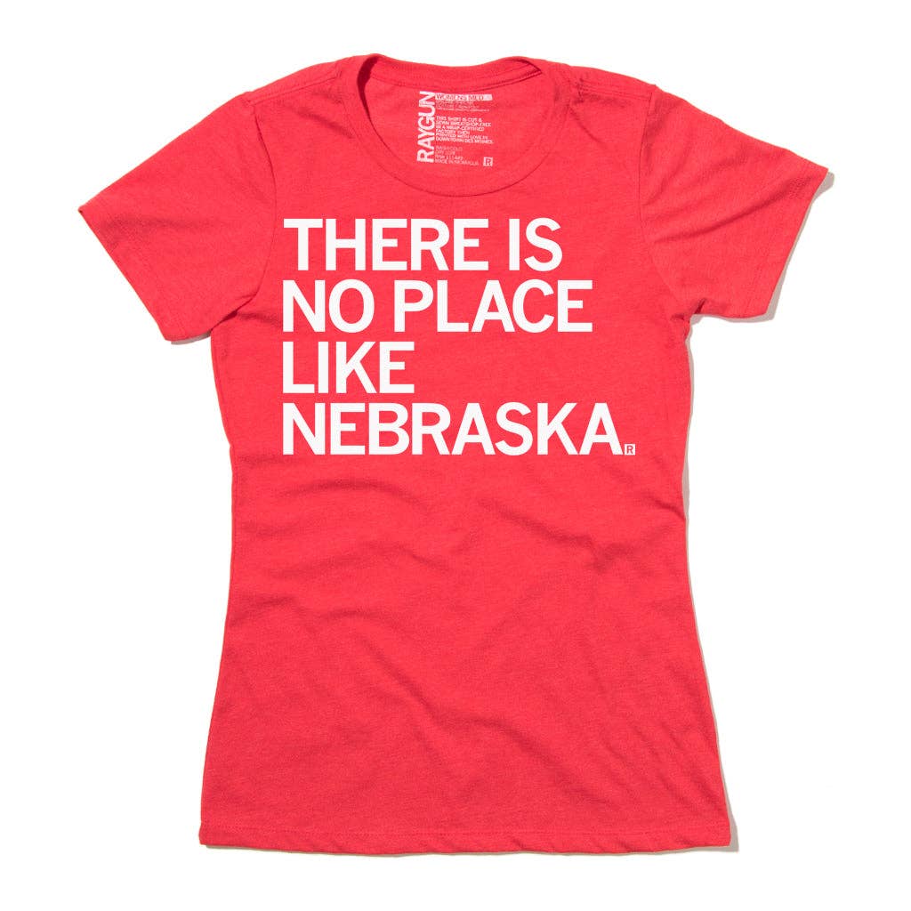 RAYGUN - Wholesale Screen Printed T-Shirt - Unisex - No Place Like Nebraska Shirt2