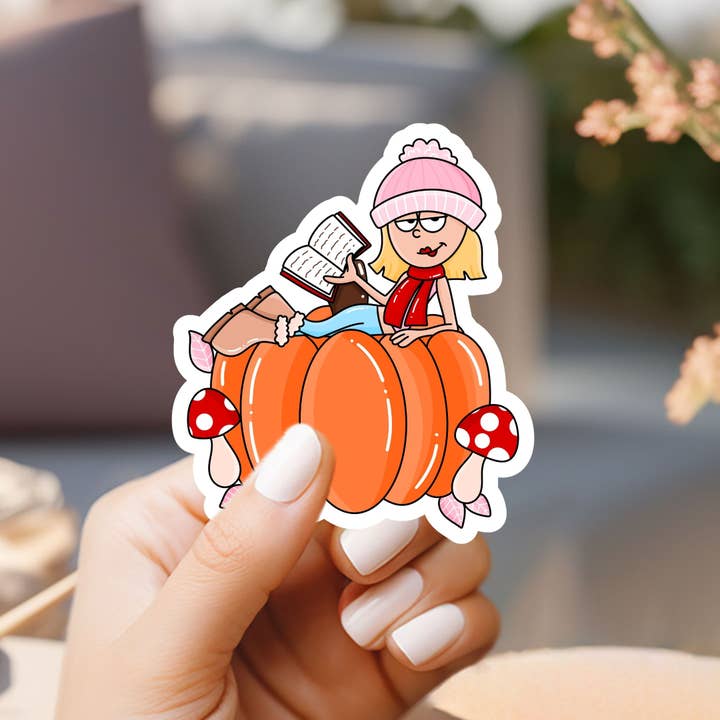 Market by Mari - Wholesale Sticker - Fall Lizzie Sticker