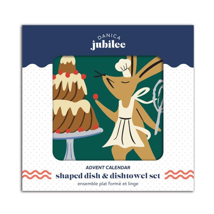 Danica Jubilee - Wholesale Advent Calendar - Advent Calendar Christmas Dish and Dishtowel Set