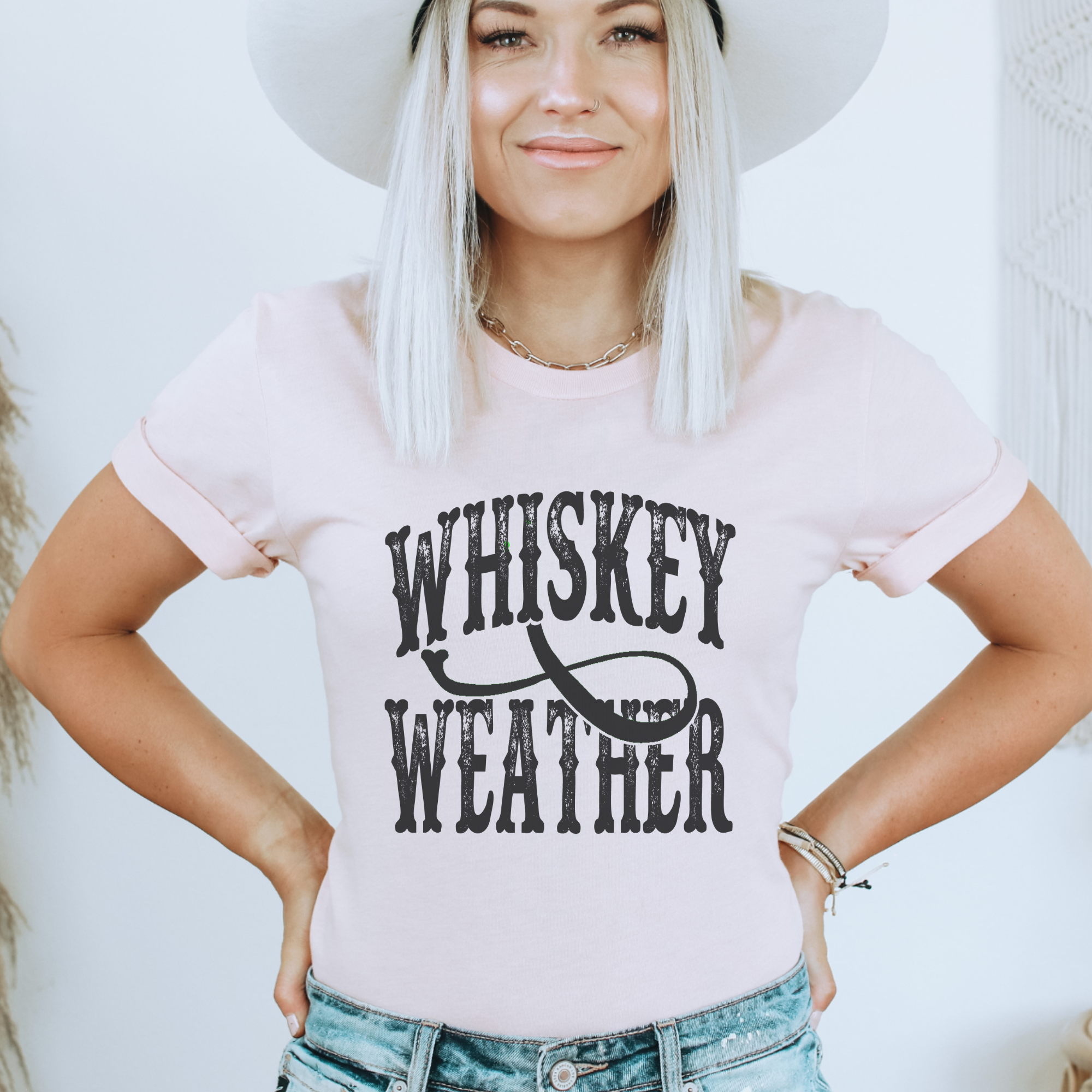 Trendznmore - Modern Graphic Apparel - Wholesale T-Shirt (Graphic) - Women's - Whiskey Weather Western Graphic T-Shirt 3