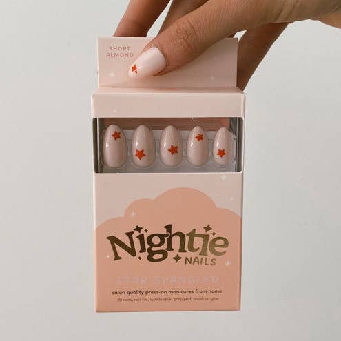 Nightie Nails – wholesale Press-on/fake nails – Star Spangled0