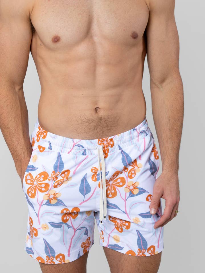 DRIFT BLOOM SWIM TRUNK for wholesale by LEISURE LAB