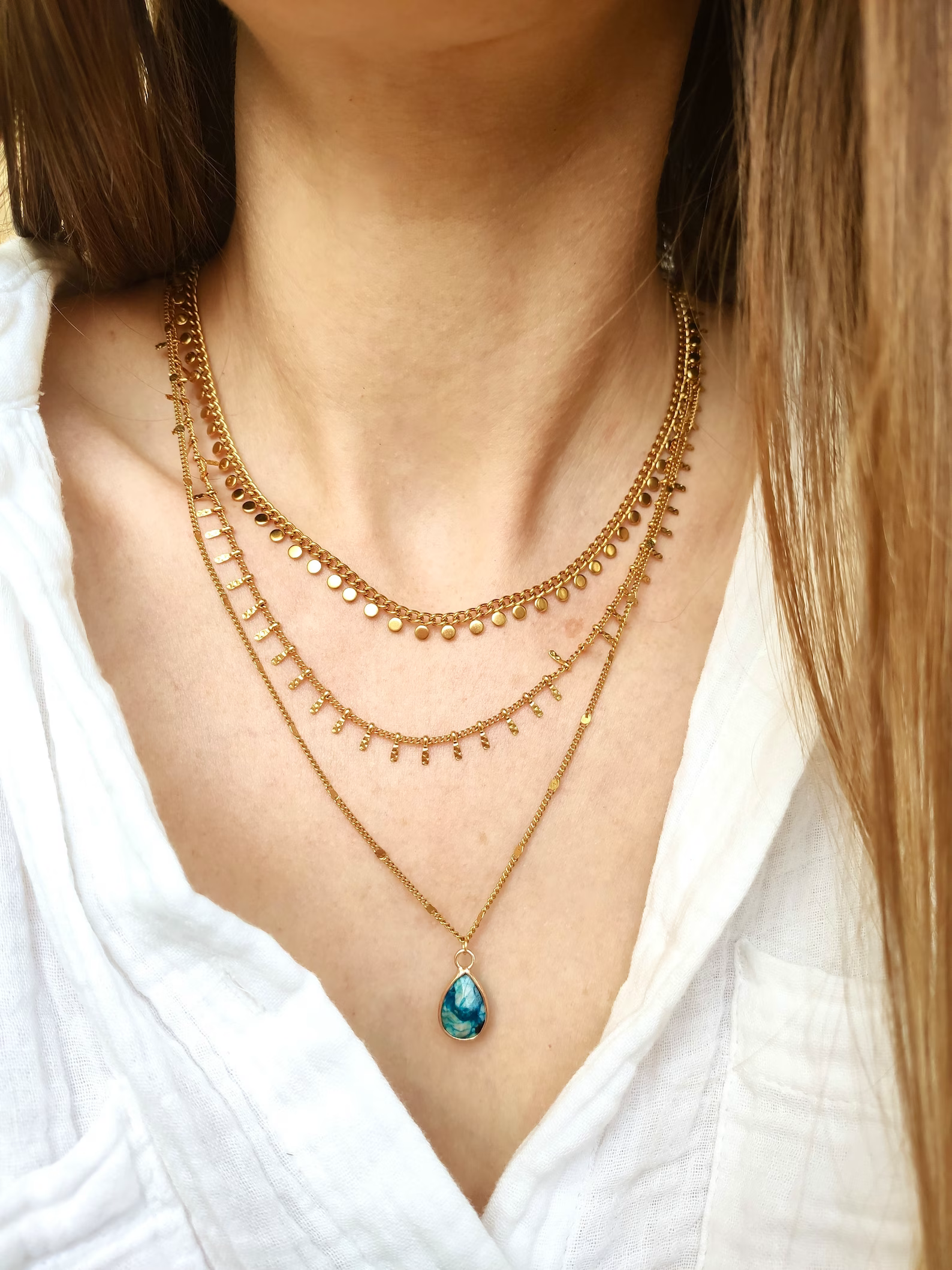 L'Atelier d'Artémis - Wholesale Halskettinghanger - HESTIA halsketting0