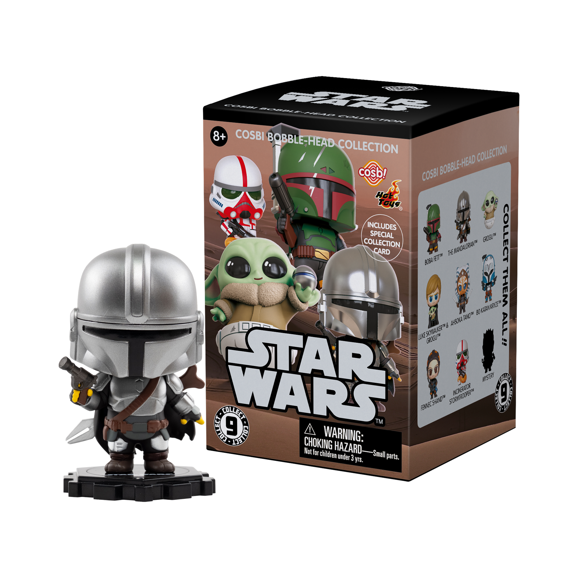 Toys Matter Inc. - Wholesale Figurine Toy - Kids - Star Wars Cosbi Bobble Head Collection - Case of 8 Blind Box10