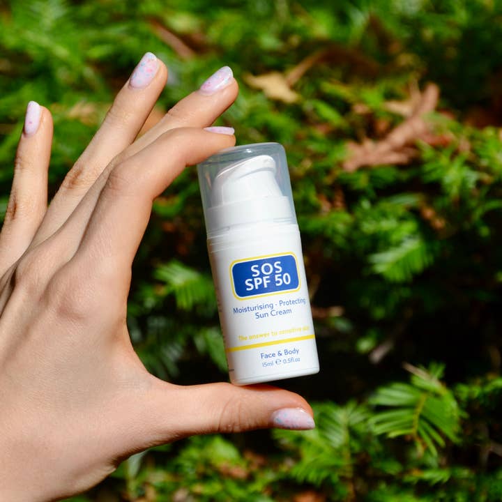 SOS Serum Skincare – Engroshandel Solcreme – SOS SPF 50 solcreme, 15 ml1