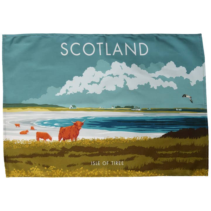 Torchon Écosse - Isle of Tiree pour la vente par Town Towels