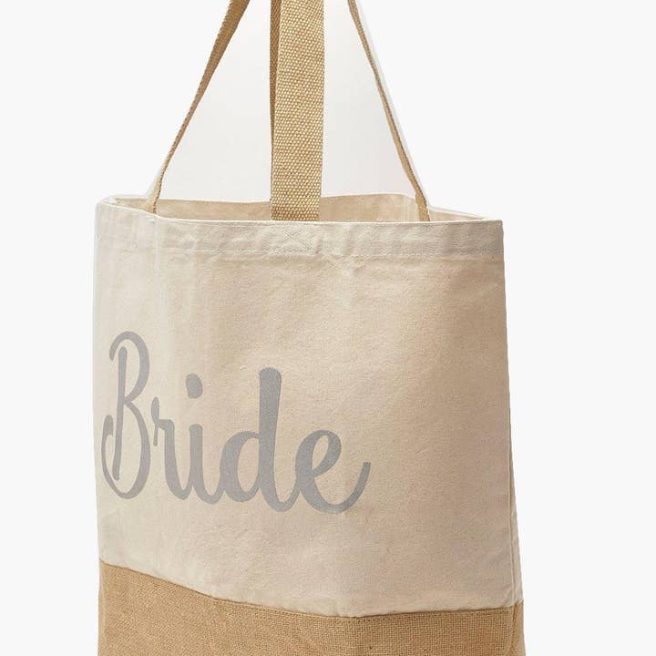 Avnit - Wholesale Tote Bag - Unisex - Free Customization EcoBlend Jute Cotton Tote