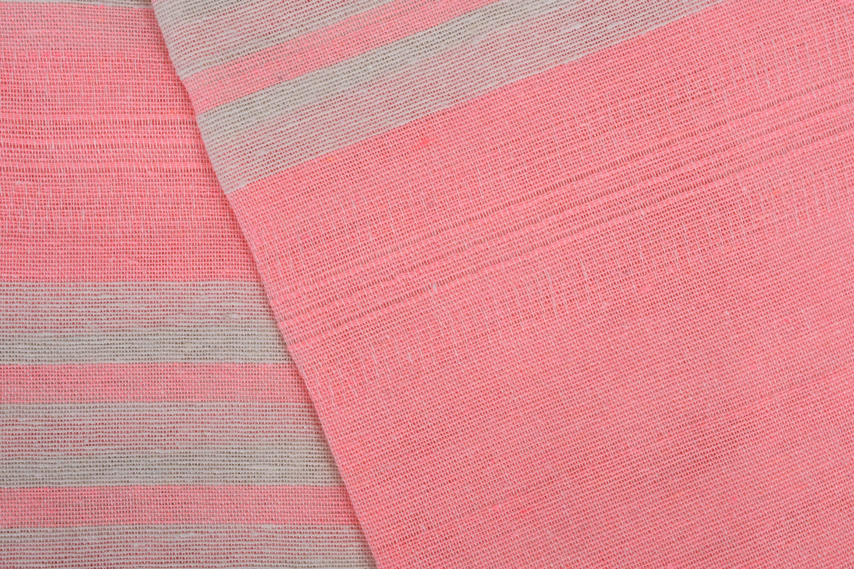 Organic Turkish Towels - Wholesale Beach Towel - Beach Towel, Bright Pink Striped Towel5