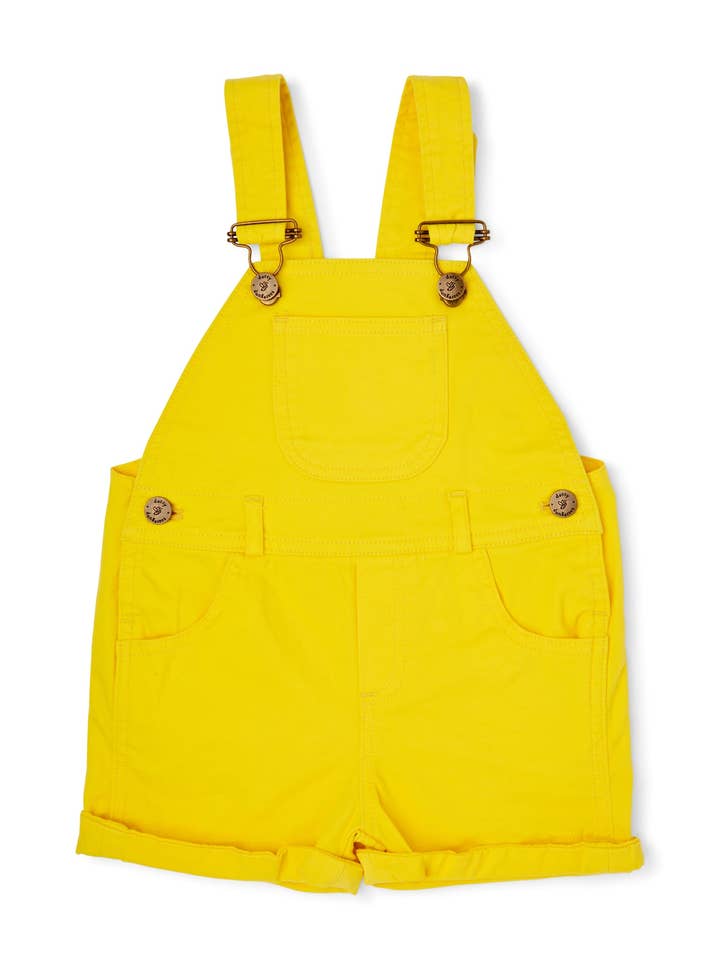 Sunshine Yellow Shorts für den Großhandel von Dotty Dungarees
