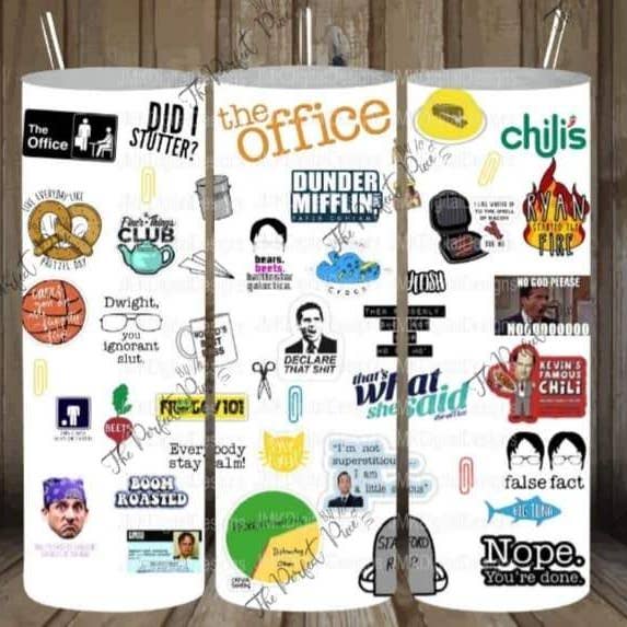 Kontoret Tumbler för wholesale av The Perfect Piece by Jo and Co