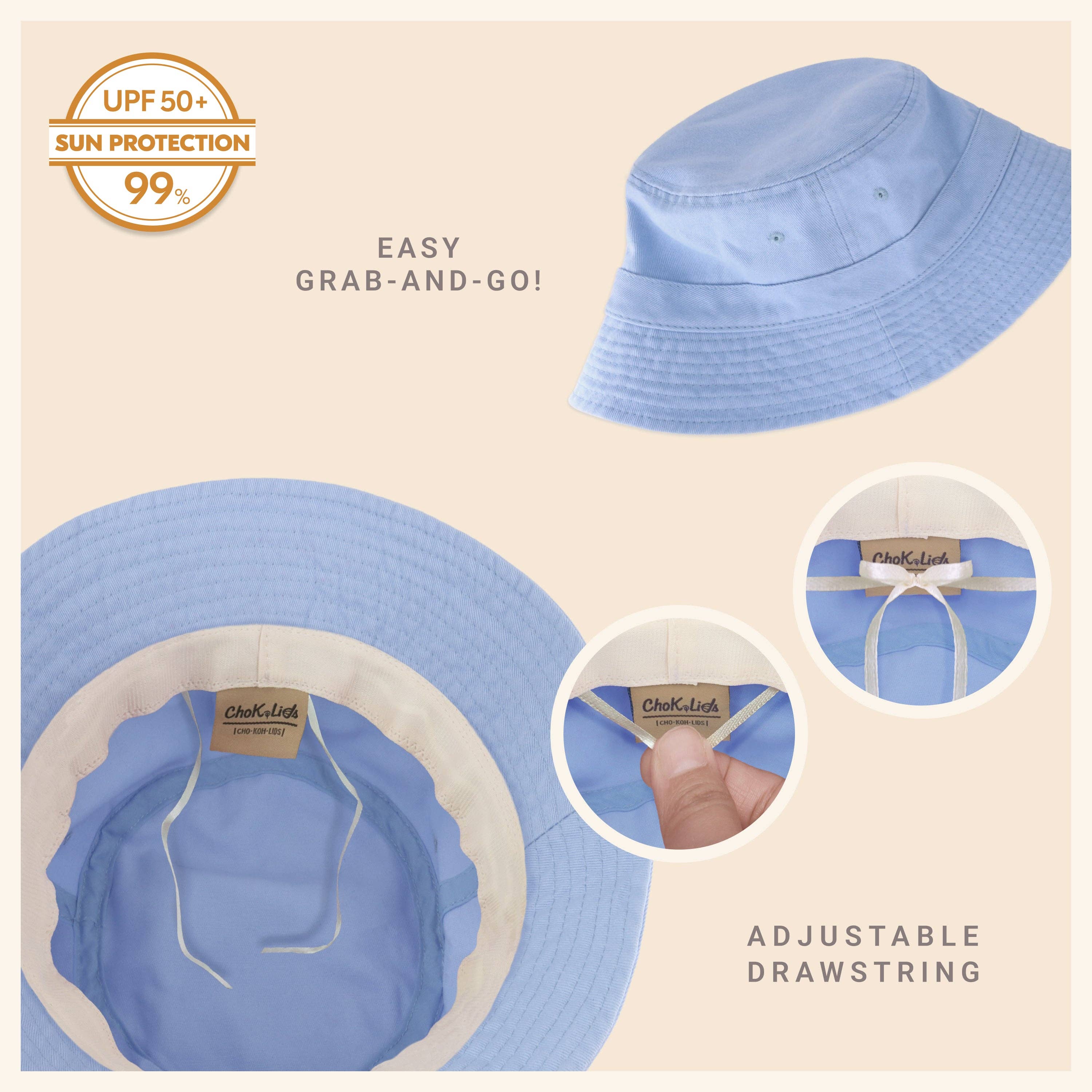 ChoKoLids – Engroshandel Bucket hat - Dame – CHOK.LIDS lærred spand hat73