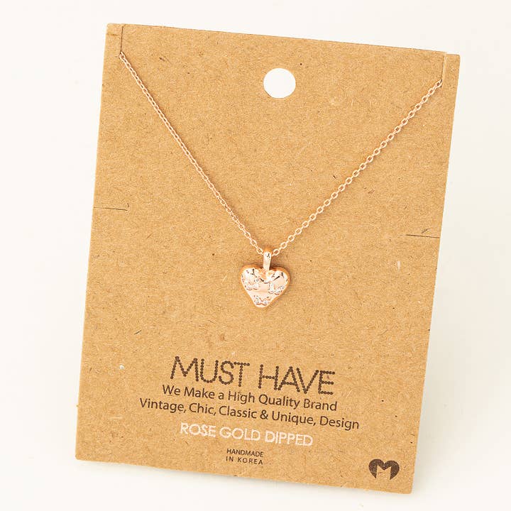 Colar de pingente de coração borboleta por atacado de Fame Accessories