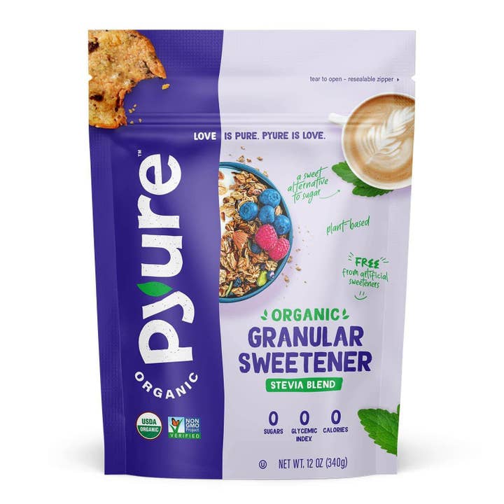 Pyure Organic - Wholesale Sugar/Sweetener - Organic Granular Stevia Blend