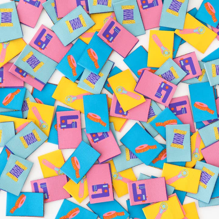 Sewing Notions and Tools - Sewing Woven Clothing Label Tags Sewing Notions and Tools - Sewing Woven Clothing Label Tags