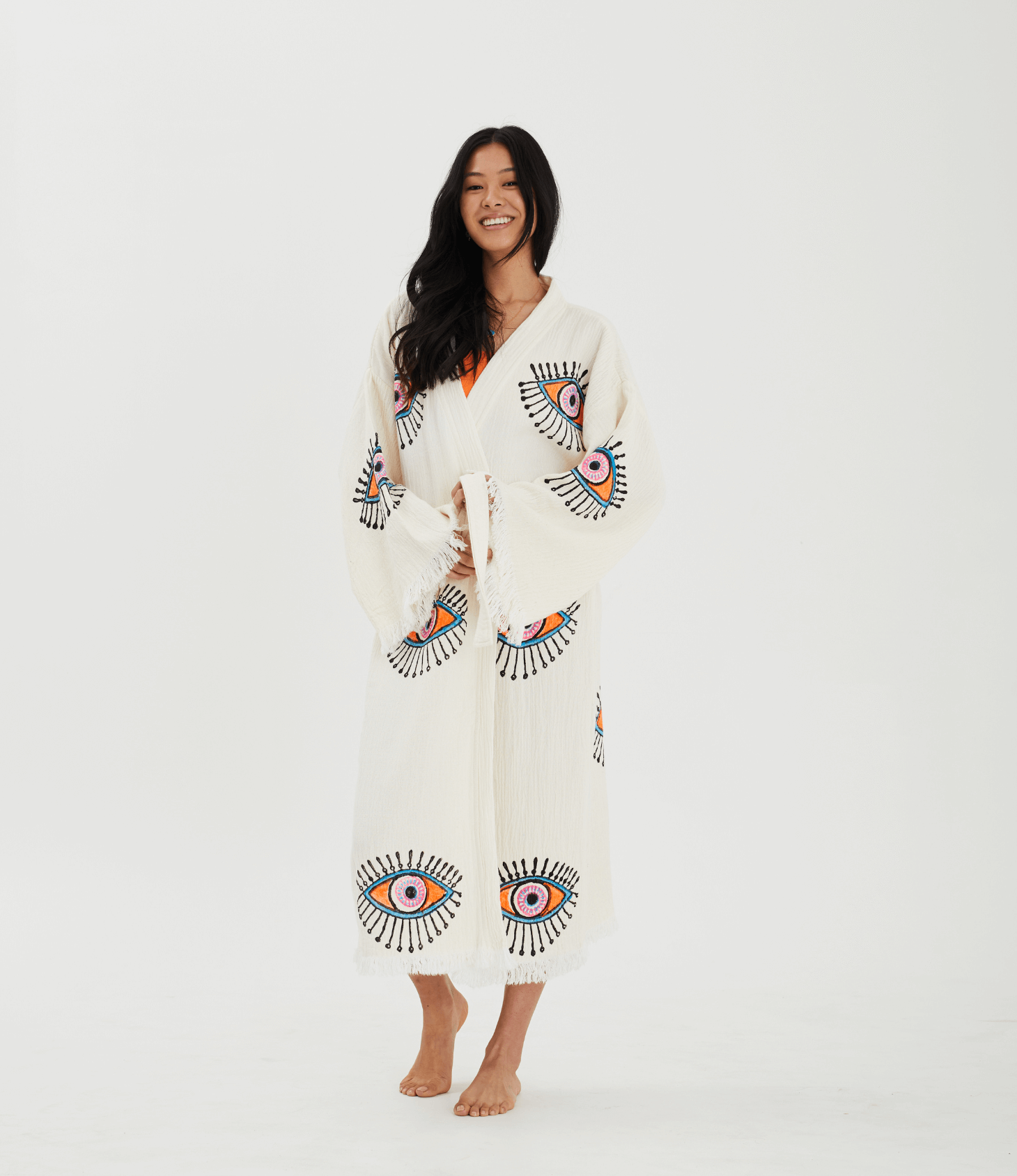 Patara Life - Wholesale Robe - Women's - Evil Eye Robe0