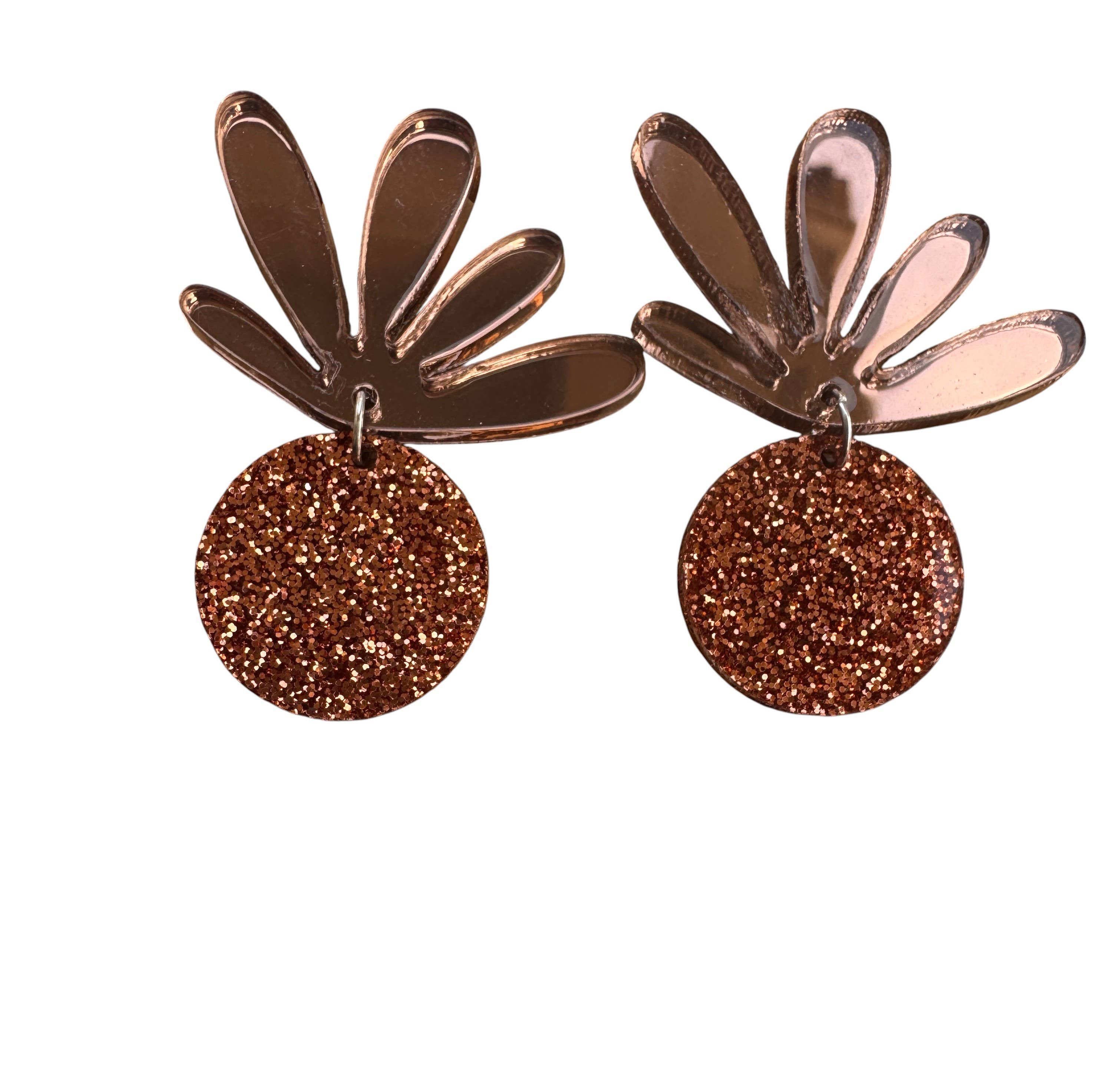 Truly Olive - Wholesale Dangle Earrings - Cutest Fall Flair Tiered Circle Earrings10