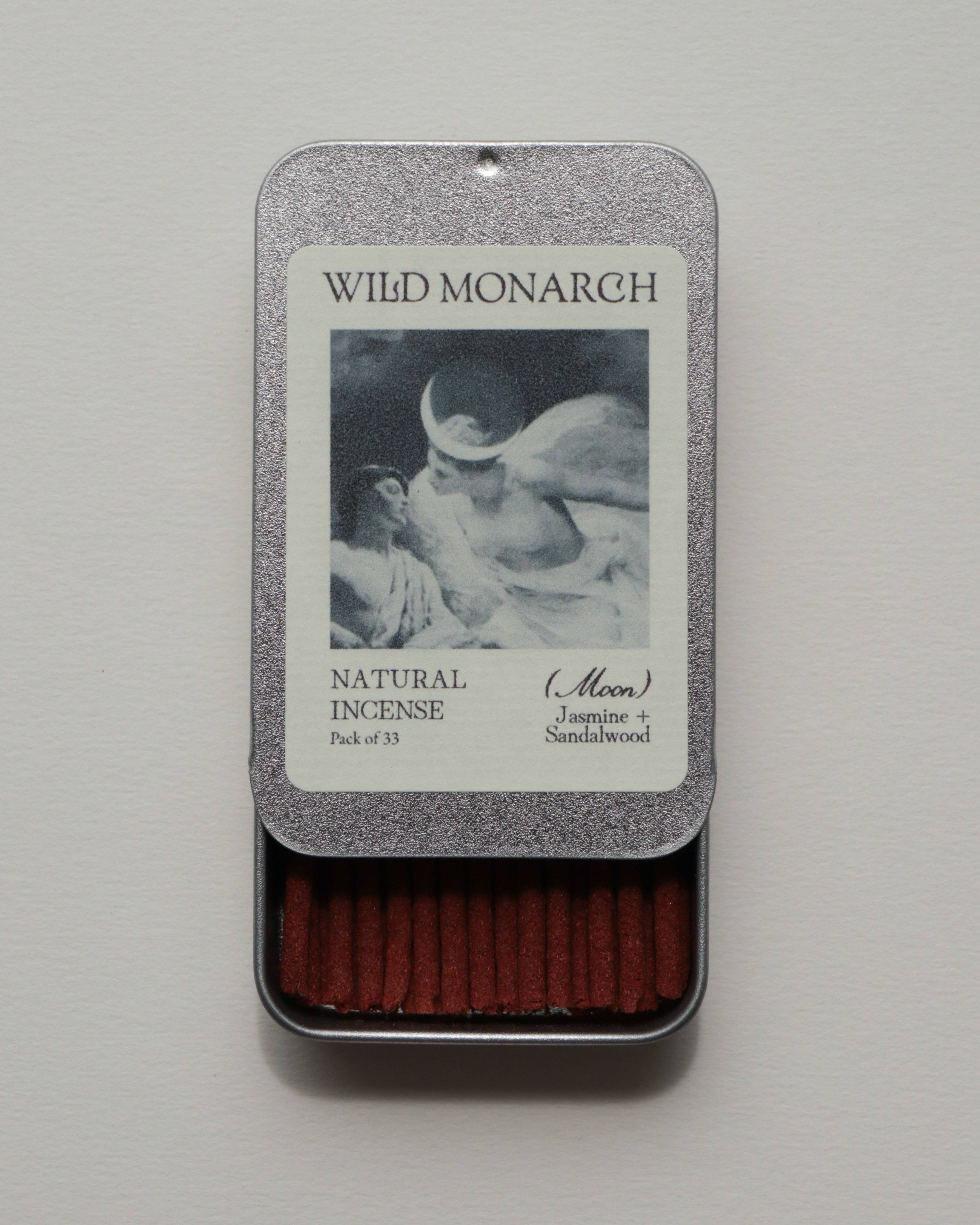 Wild Monarch Incense - Wholesale Incense - Moon (Jasmine + Sandalwood) Natural Incense4