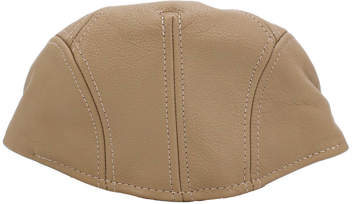 KBETHOS – wholesale News boy/school boy hat – Men's – 100% Leather Ascot - Made in USA | KBETHOS15