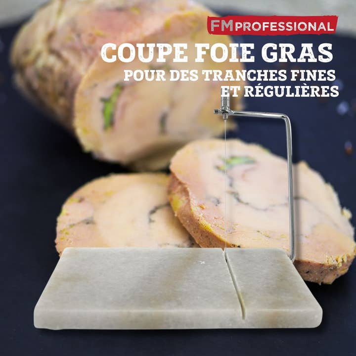 Zenker - Wholesale Kitchen Tool/Gadget - Cutting and presentation foie gras on marble 23 x 15 cm FM Professional1