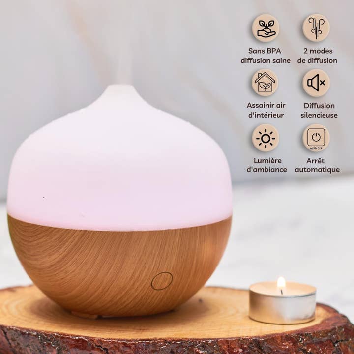 Zen'Arome - Wholesale Electronic Diffuser - Boopi Ultrasonic Essential Oil Diffuser