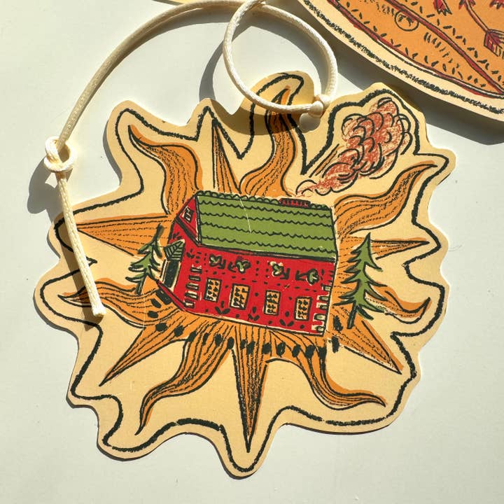 Tulips and Heather - Wholesale Bunting/Garland - Illustrated Paper Garland Christmas1