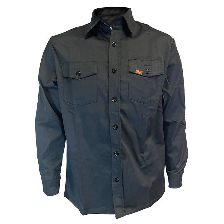 OR® David Stretch Button Down Long Sleeve Shirt Relax Fit for wholesale by Orange River