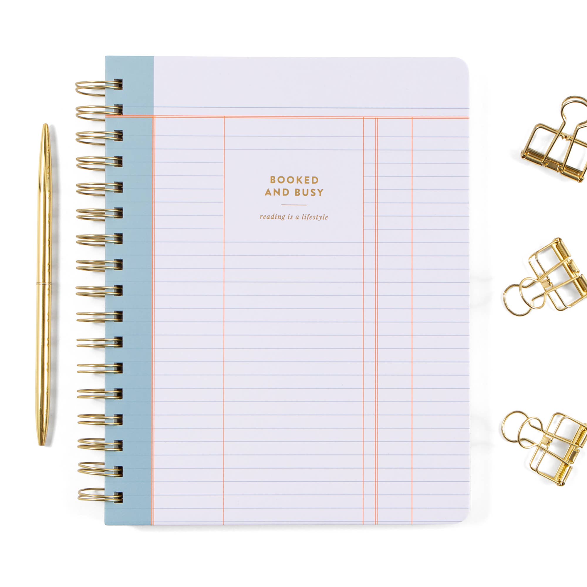 Studio Calico - Wholesale Notebook - Booked and Busy Reader Spiral Notebook2