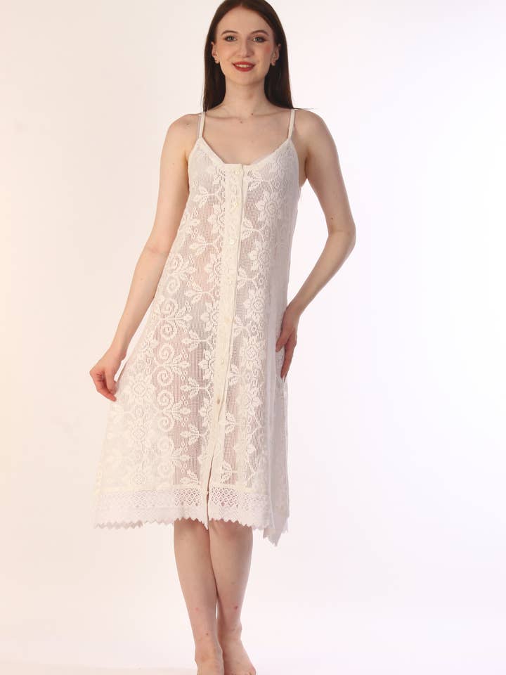 Strandtäckande virkad tunika 13 för wholesale av Textures Jaipur