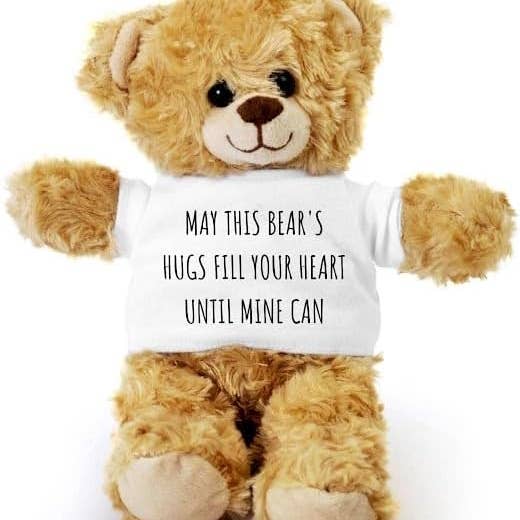CustomHappy - Wholesale Stuffed/Plush Toy - Kids & Baby - May This Bear's hugs Fill Your Heart Until Mine can0