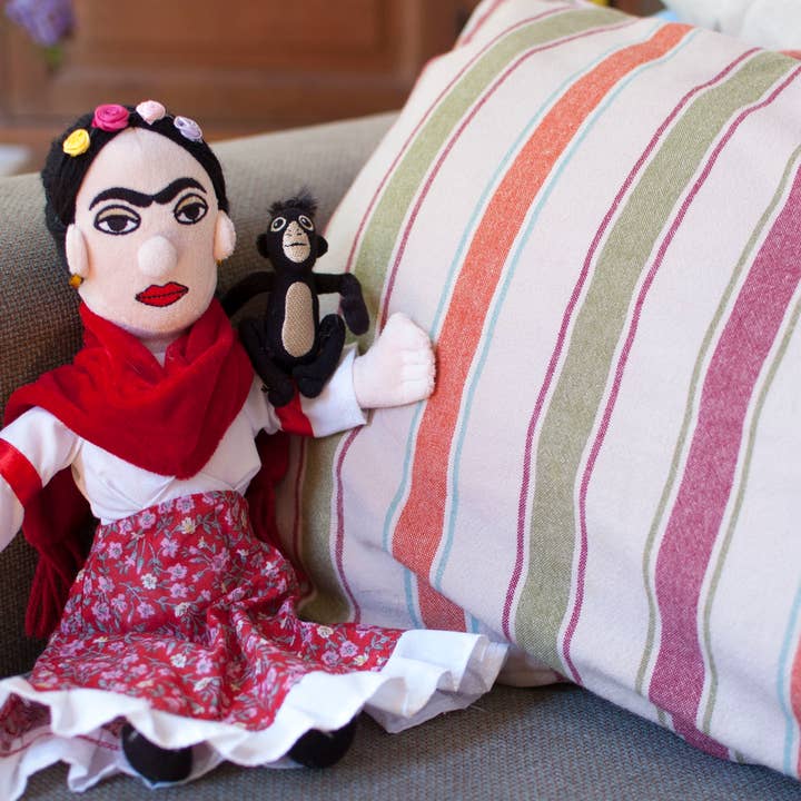 Unemployed Philosophers Guild - Wholesale Stuffed/Plush Toy - Kids & Baby - Frida Kahlo Little Thinker