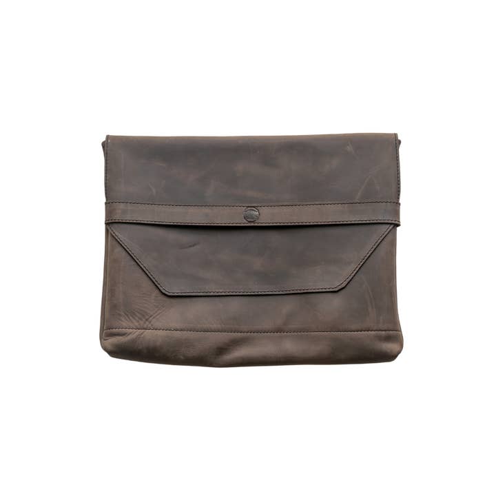 Kilele Gear | Rugged Leather Goods - Wholesale Laptop/Tablet Case - Unisex - Borana Laptop Sleeve - Genuine Leather