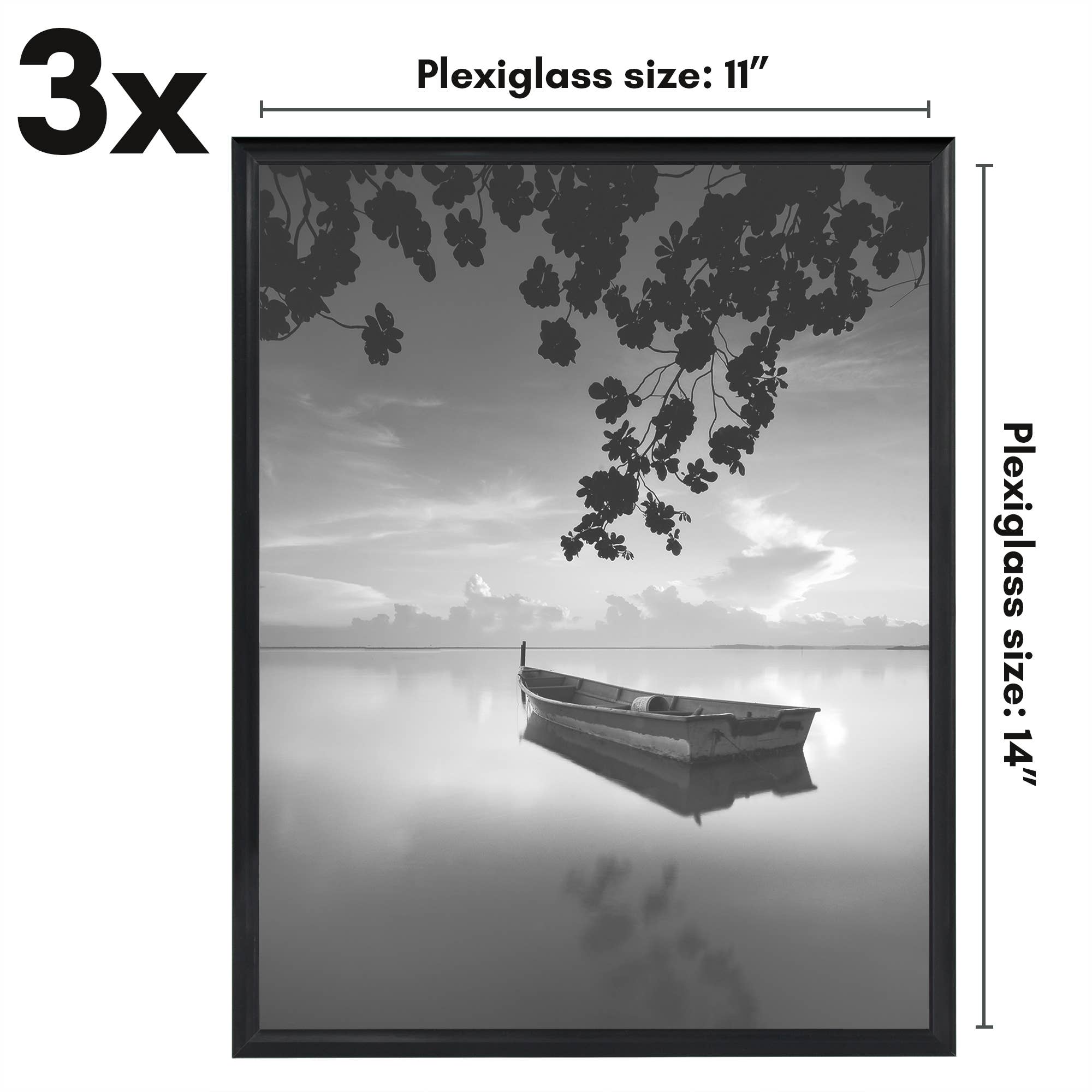 Americanflat - Wholesale Picture Frame - 3 Pack Lightweight Poster Frames1