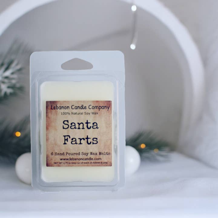 Lebanon Candle Company - Wholesale Jar/Filled Candle - Santa Farts