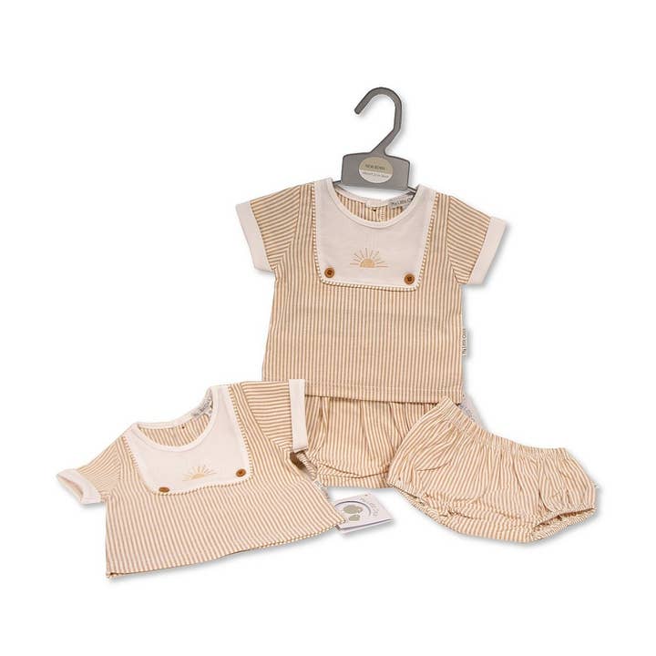 Conjunto Bebé Menino Listrado 2 peças - Sunrise por atacado de Sheldon International