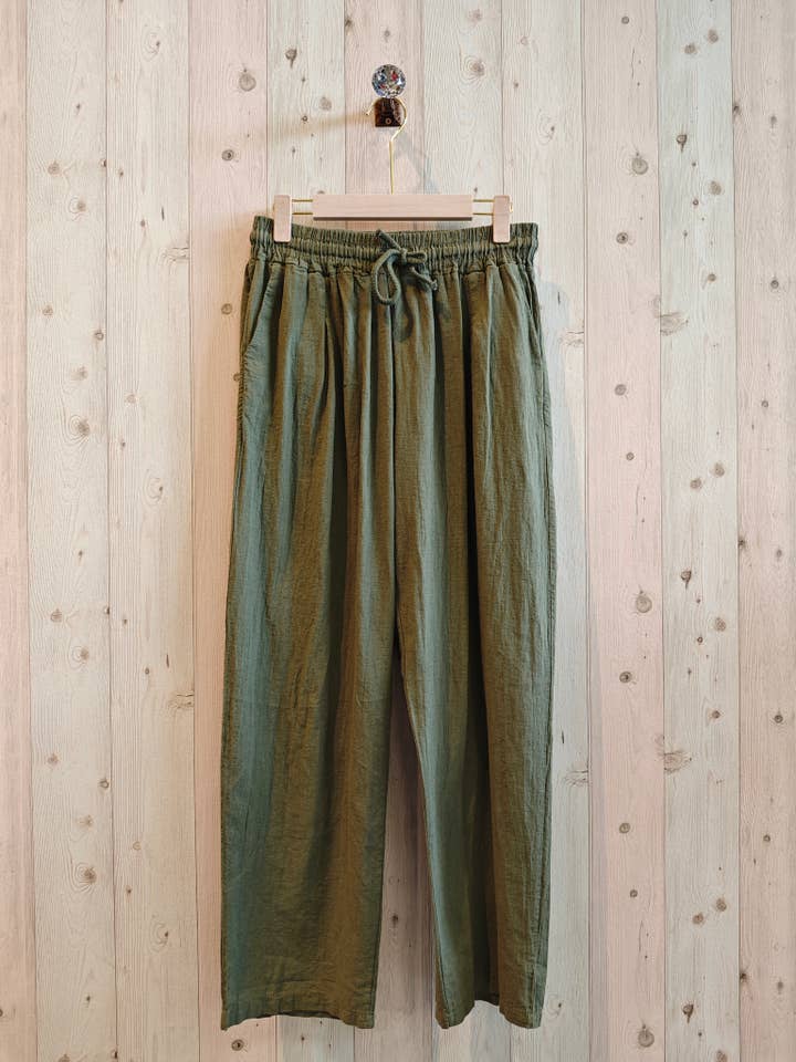 Linen & More - Wholesale Pants – Men's - REF 8335 MEN'S 100% LINEN PANTS2