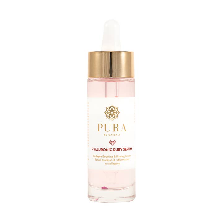 Hyaluronic Ruby Serum - Sérum Reforço e Refirmante - Vencedor do Prêmio de Beauty Made in Alberta por atacado de Pura Botanicals