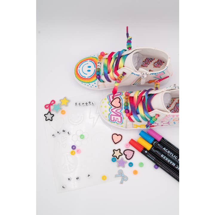 StyleChild - Wholesale Lifestyle Sneakers - Kids - Custom Kicks Box- Hightop 1